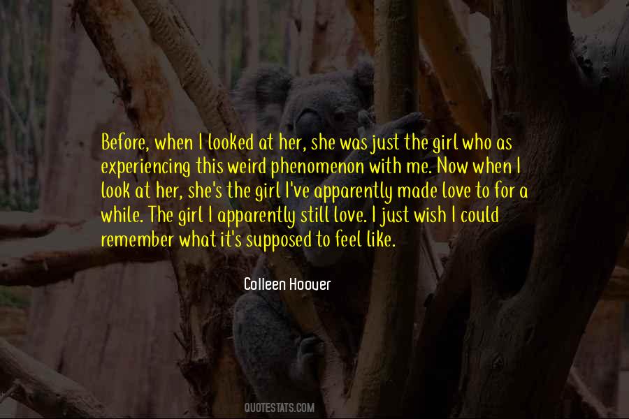 When I Look At Her Quotes #1704857
