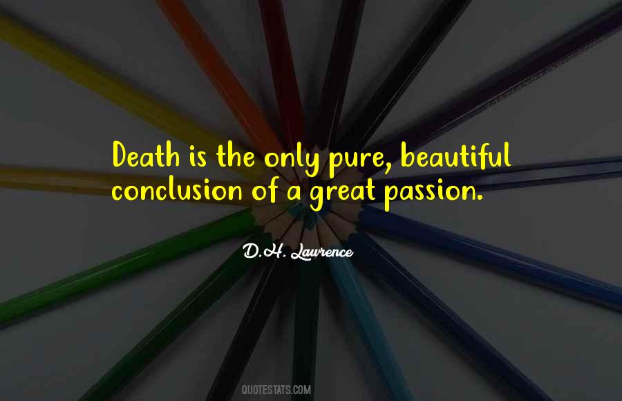 Death Is Beautiful Quotes #1276753