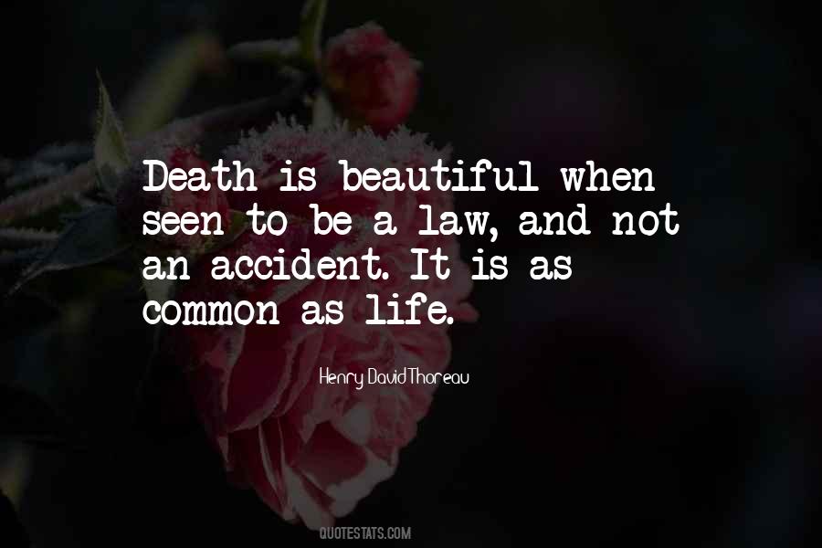 Death Is Beautiful Quotes #719768