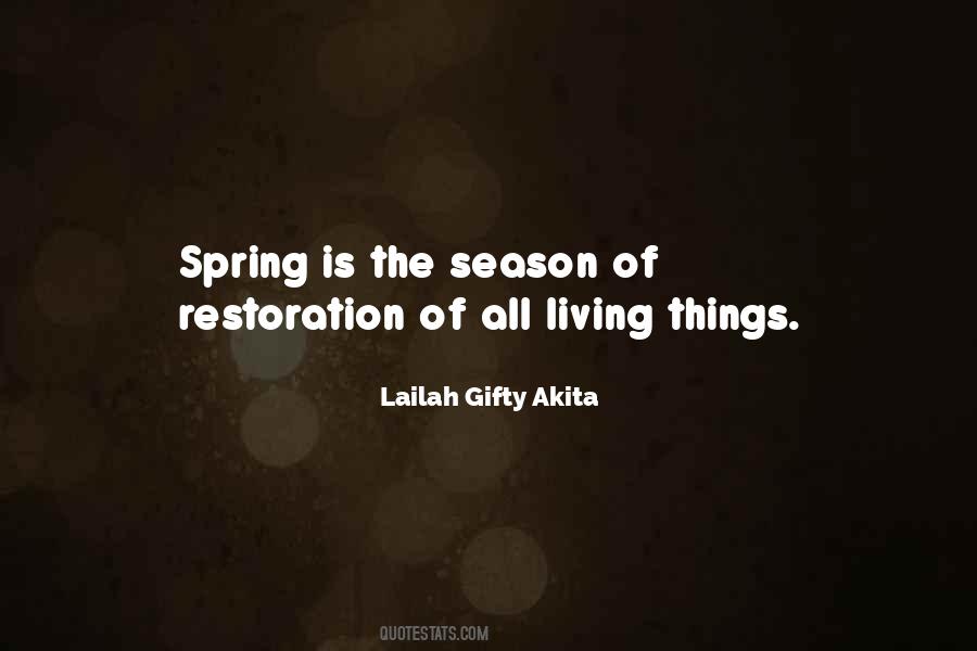 Life Season Quotes #1449562