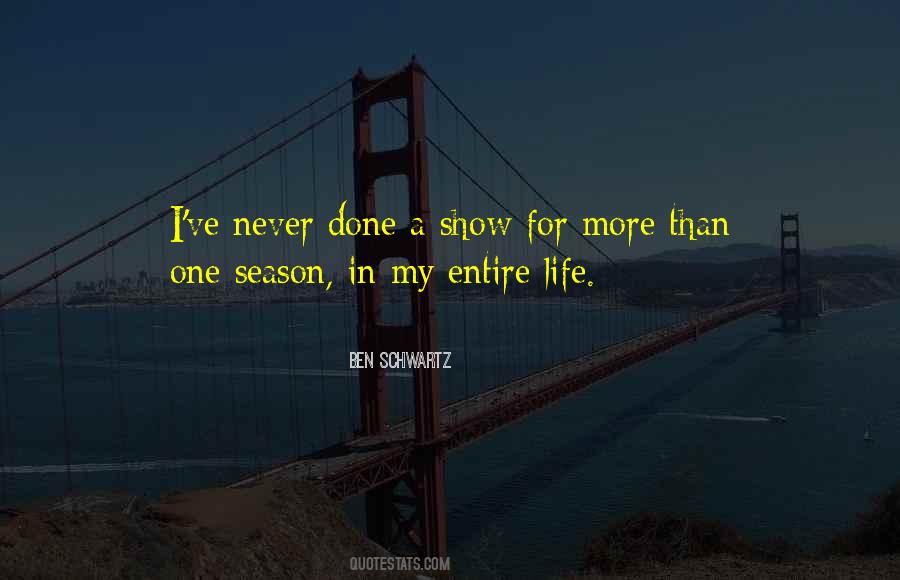 Life Season Quotes #1711059