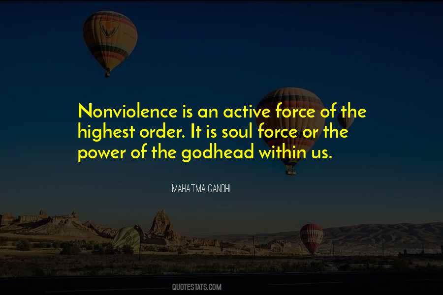 Power Versus Force Quotes #49173