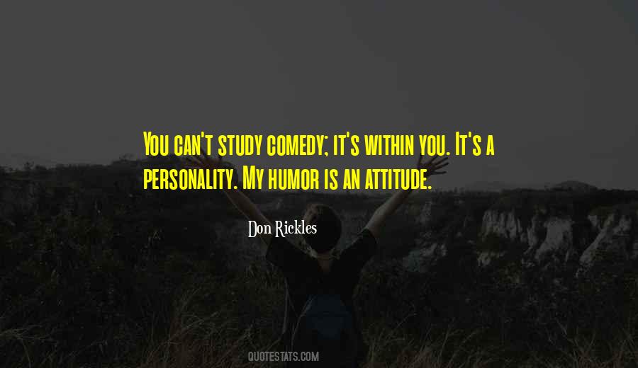 Attitude Vs Personality Quotes #245139