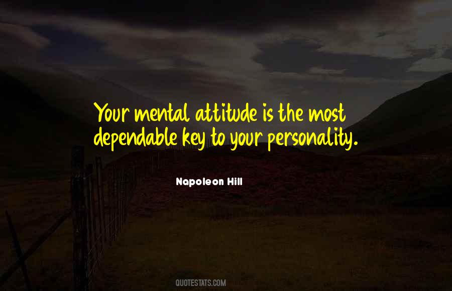 Attitude Vs Personality Quotes #557573