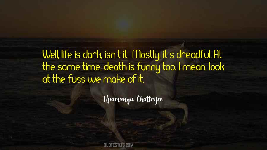 Death Is Funny Quotes #149555