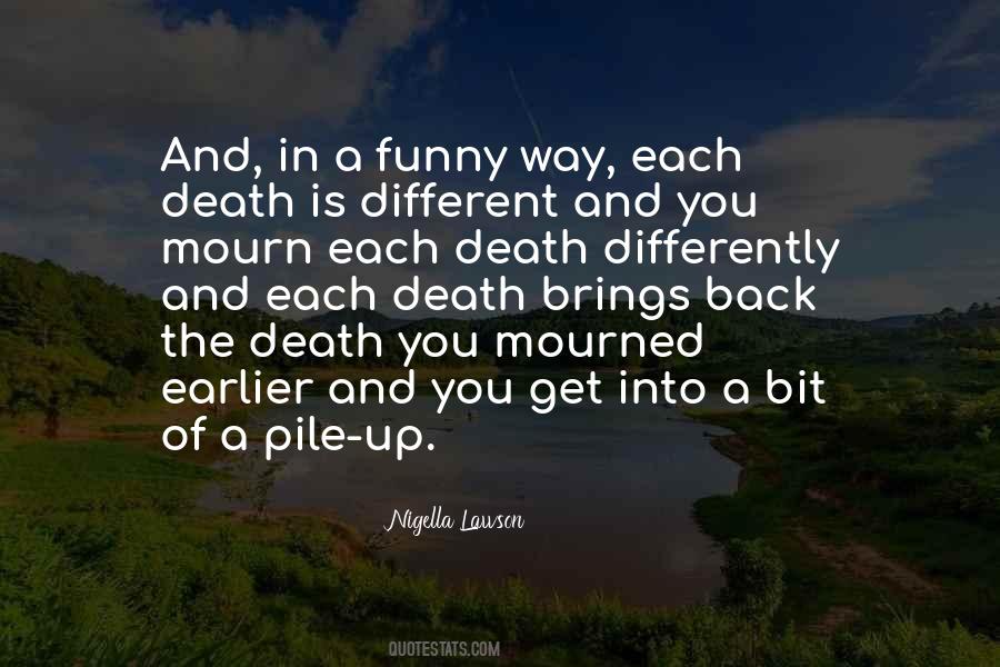 Death Is Funny Quotes #3304