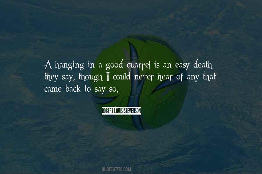 Death Is Good Quotes #389381