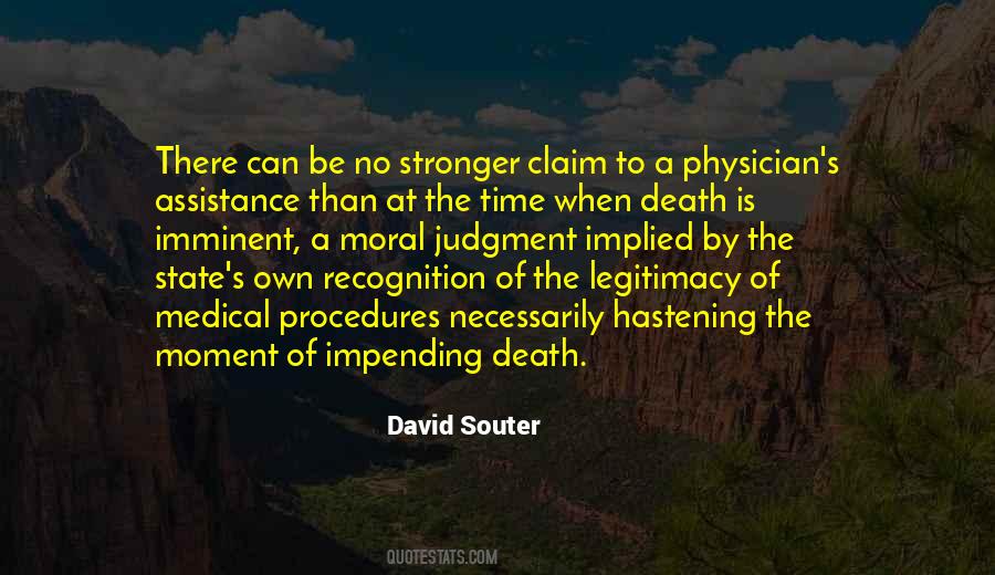 Death Is Imminent Quotes #565476