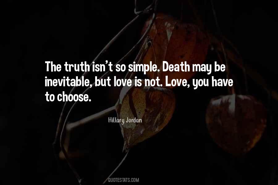 Death Is Inevitable Quotes #1679448