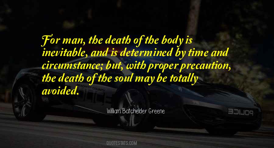 Death Is Inevitable Quotes #676251