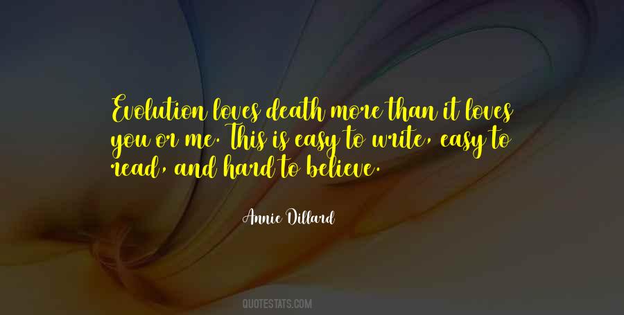 Death Is Not Easy Quotes #100592