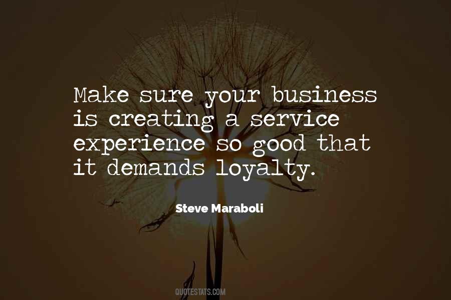 Business Loyalty Quotes #733434