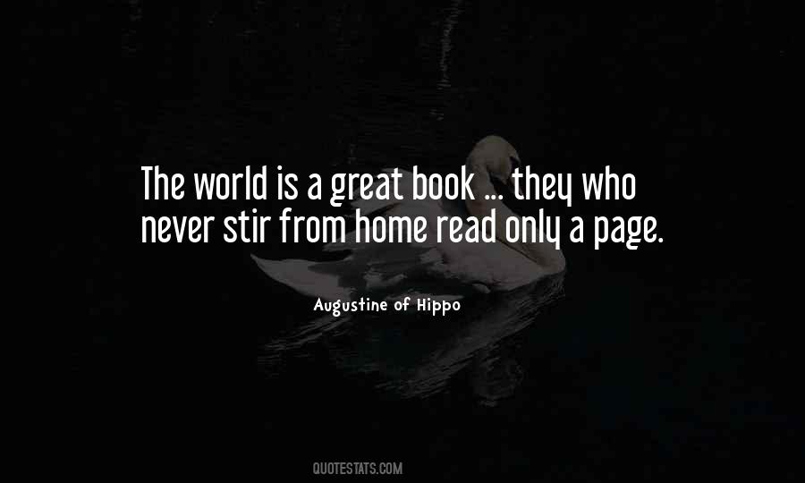 The World Is A Book Quotes #372927