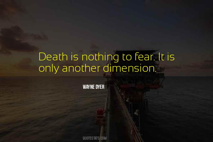 Death Is Nothing Quotes #1015416