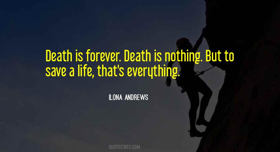 Death Is Nothing Quotes #1111634
