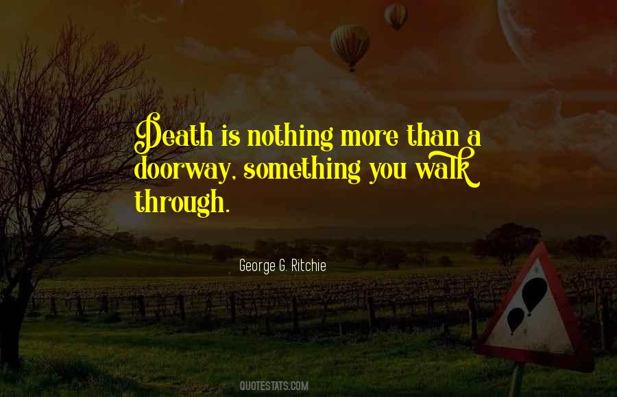 Death Is Nothing Quotes #1122496