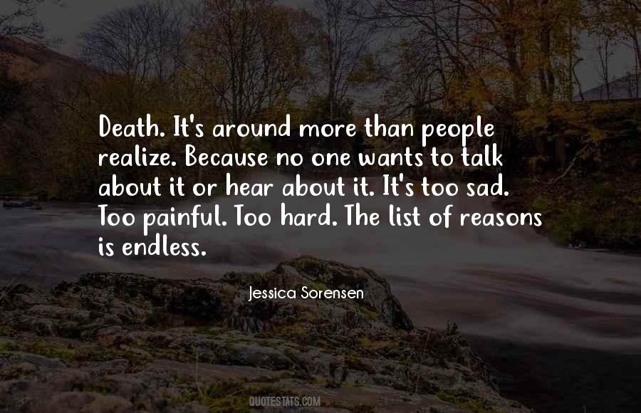 Death Is Painful Quotes #115192