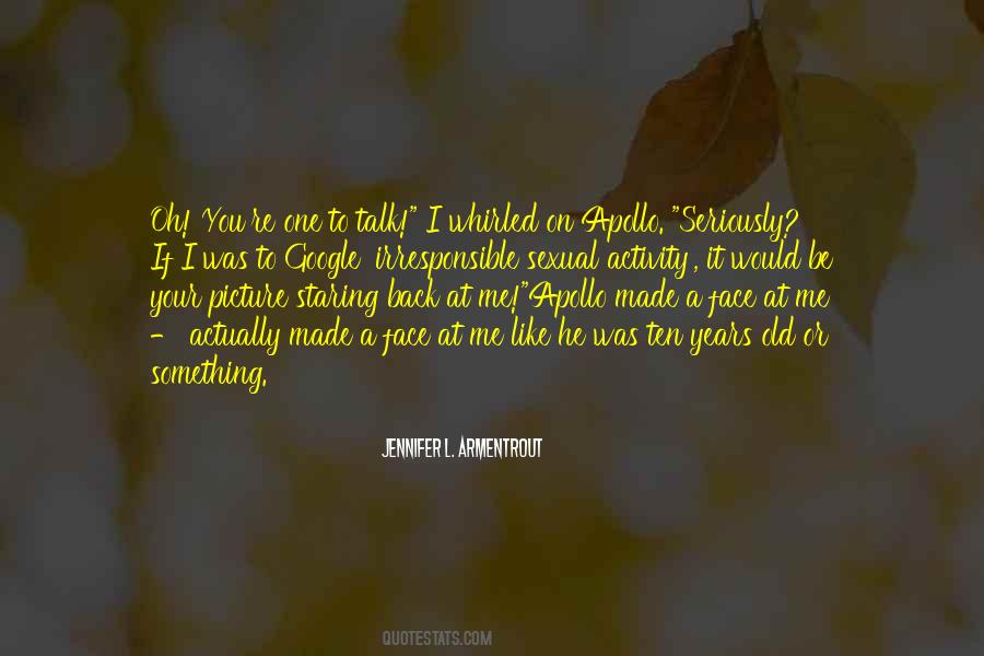 I Talk To Myself Picture Quotes #1009494