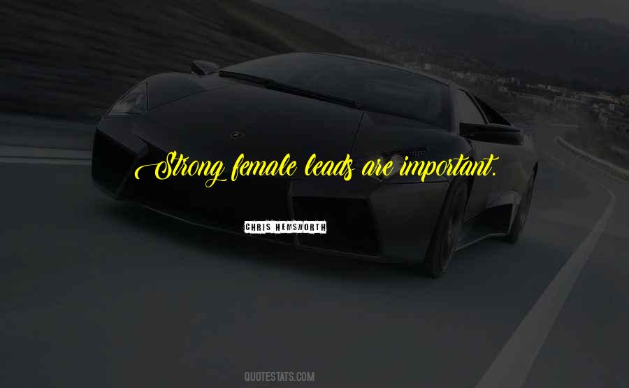 Female Strong Quotes #1132662