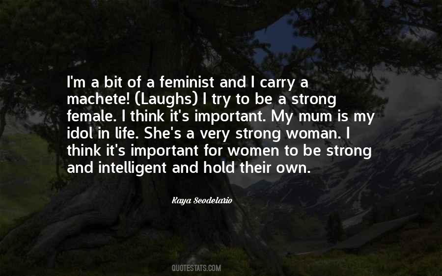Female Strong Quotes #172663