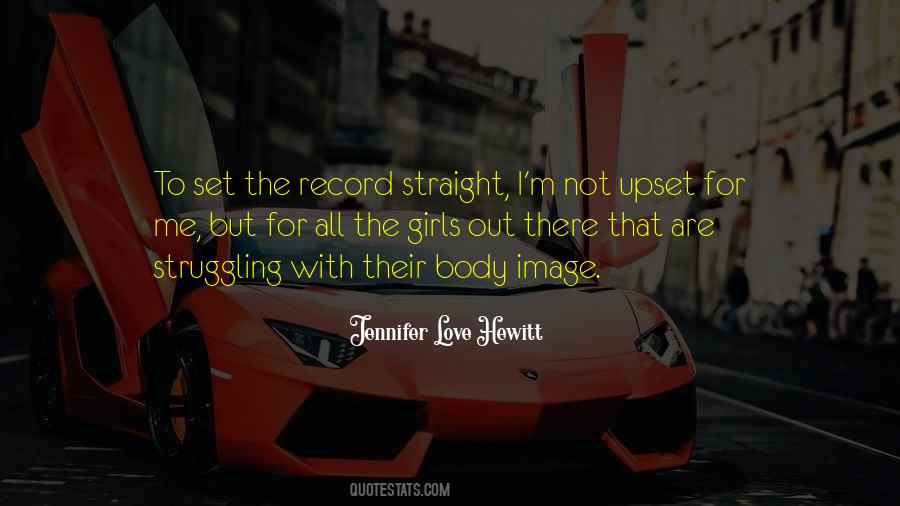 Set The Record Straight Quotes #326874