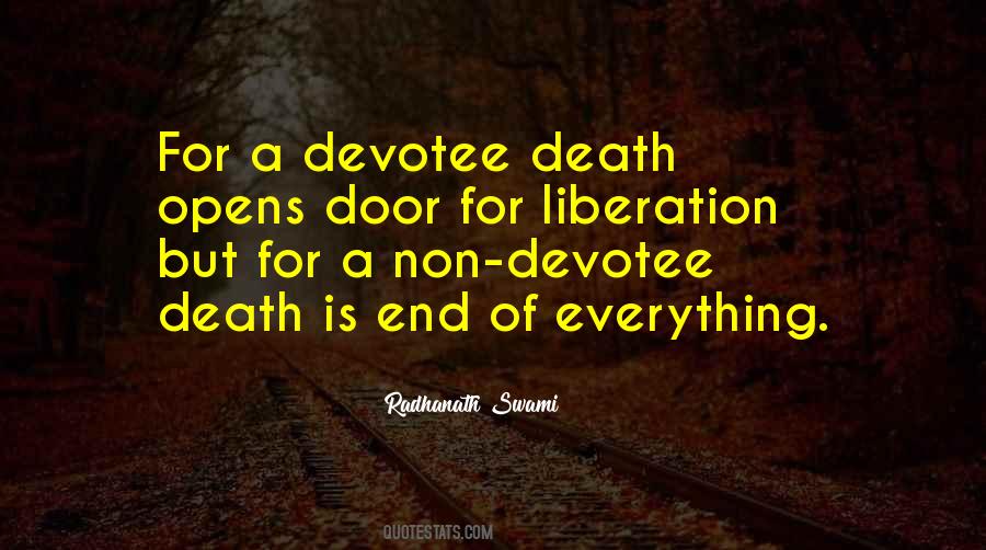 Death Liberation Quotes #1419667