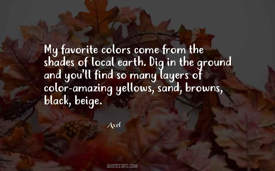 Color Shades Quotes #353628