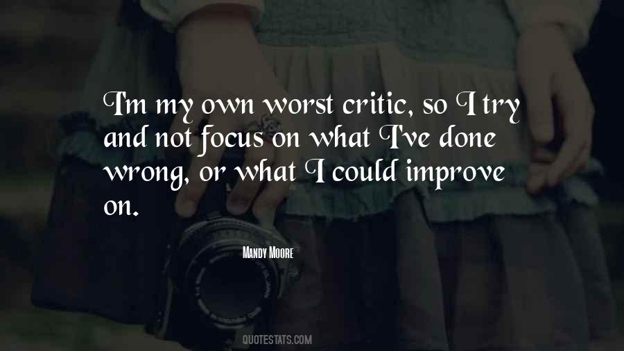 Focus On What Quotes #1705012