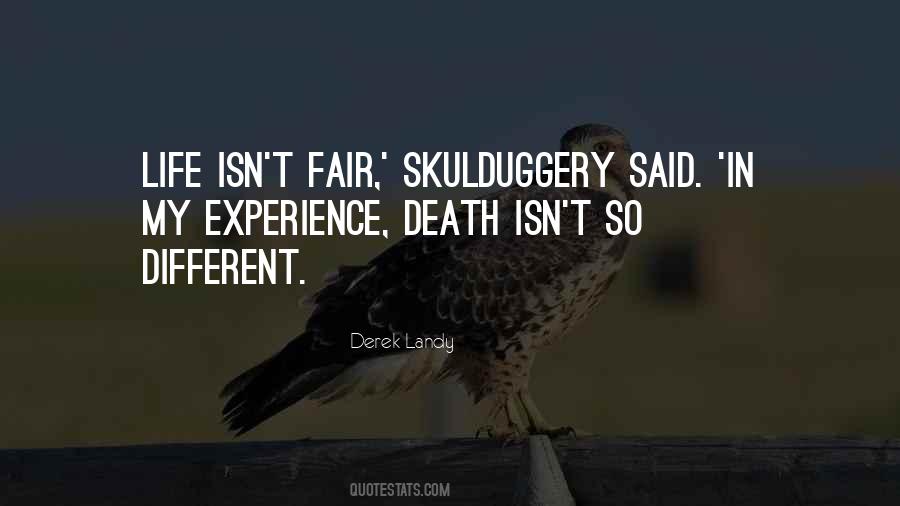 Death Not Fair Quotes #1312974