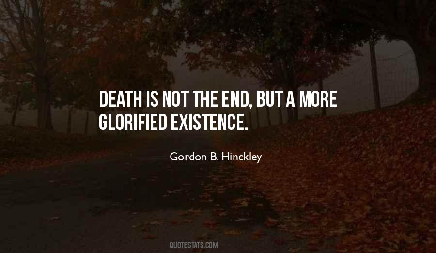 Death Not The End Quotes #339743