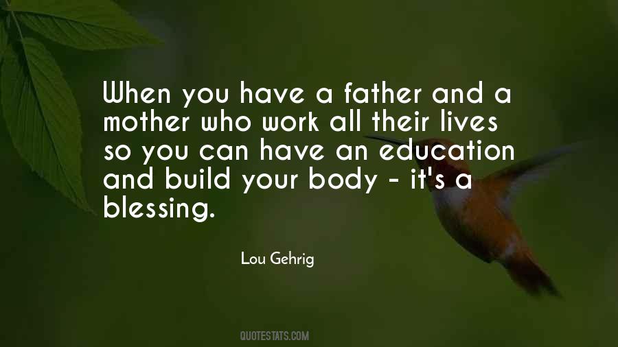 Father Blessing Quotes #1230857