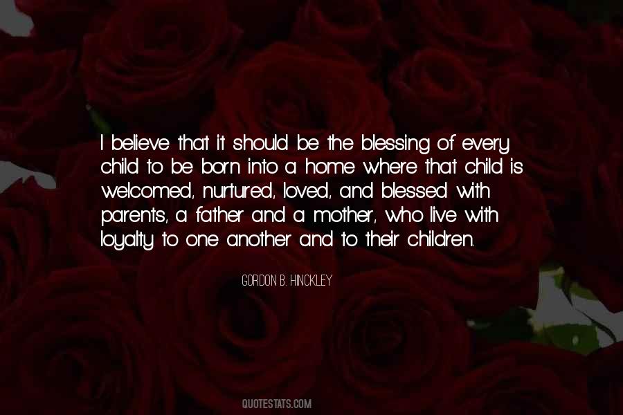 Father Blessing Quotes #1669661