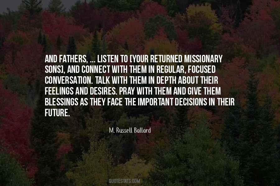 Father Blessing Quotes #1707963