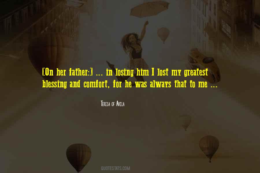 Father Blessing Quotes #888406