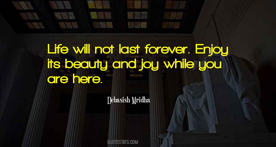 Beauty And Joy Quotes #1573590