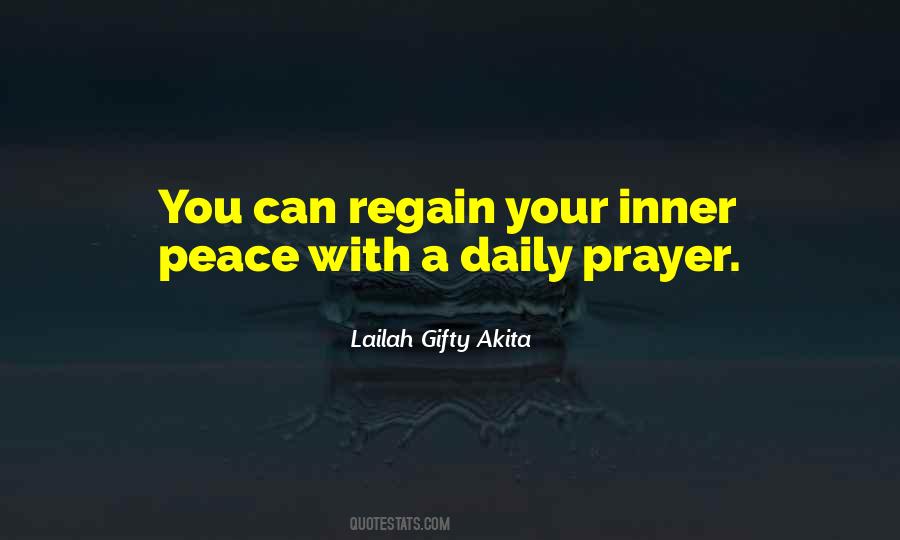Life Inner Peace Quotes #1775250