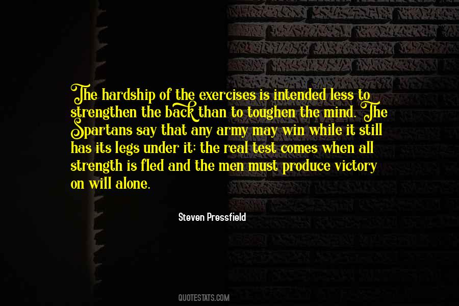 Test Your Strength Quotes #1824407