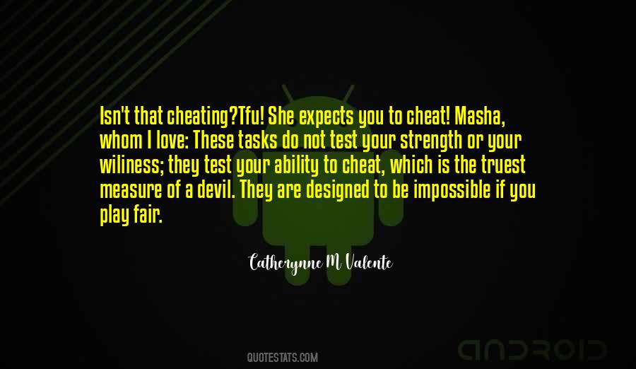 Test Your Strength Quotes #348141