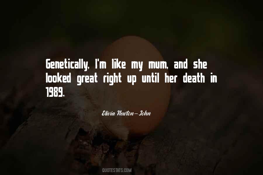 Death Of A Mum Quotes #687306