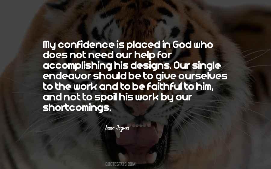 Be Faithful To God Quotes #1849059
