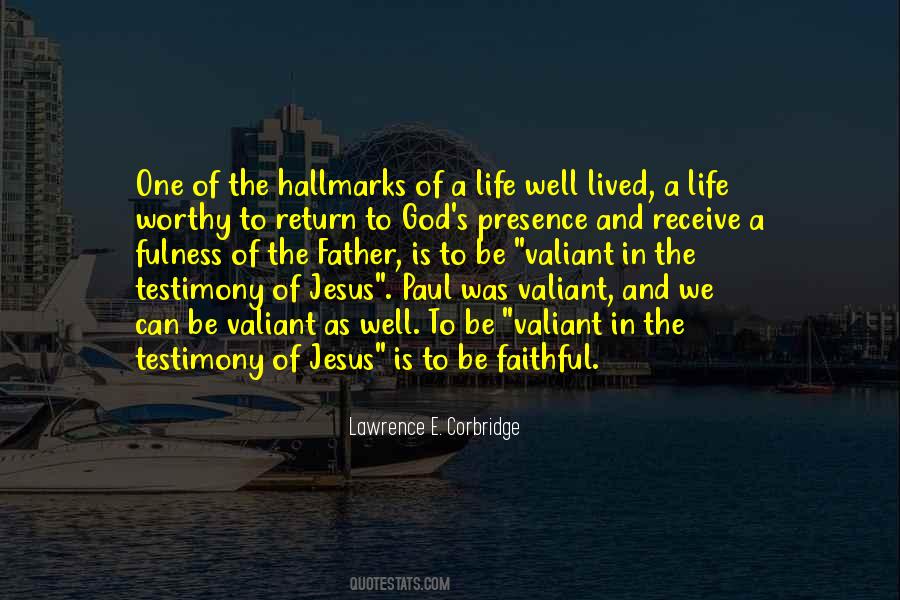 Be Faithful To God Quotes #618352