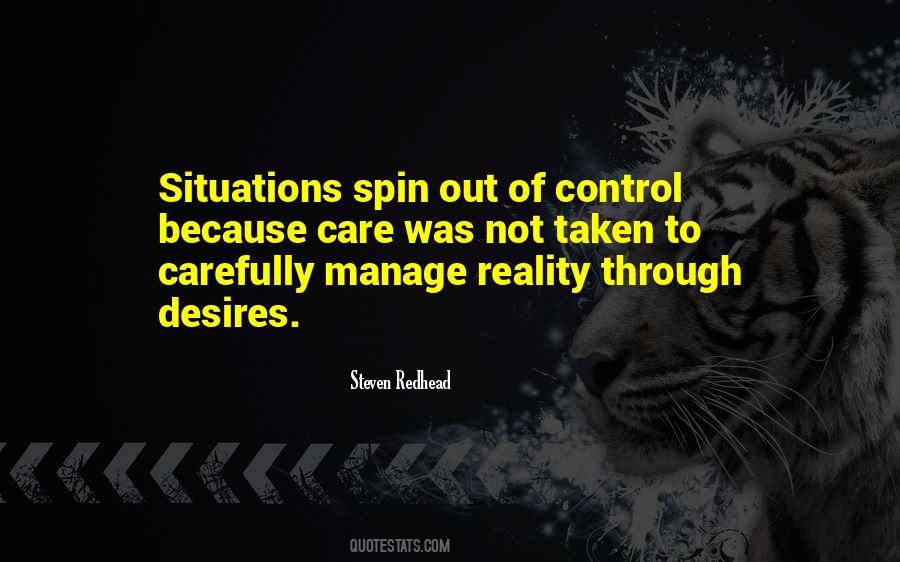 Situation Control Quotes #304278