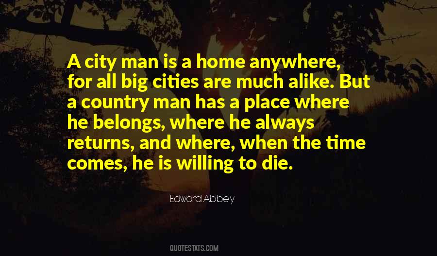 Country City Quotes #100660