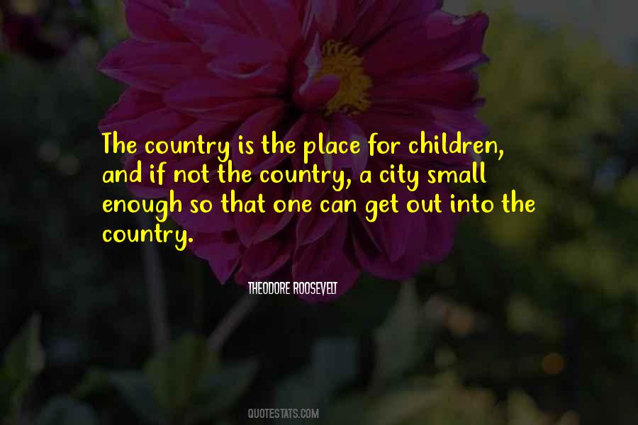 Country City Quotes #395292