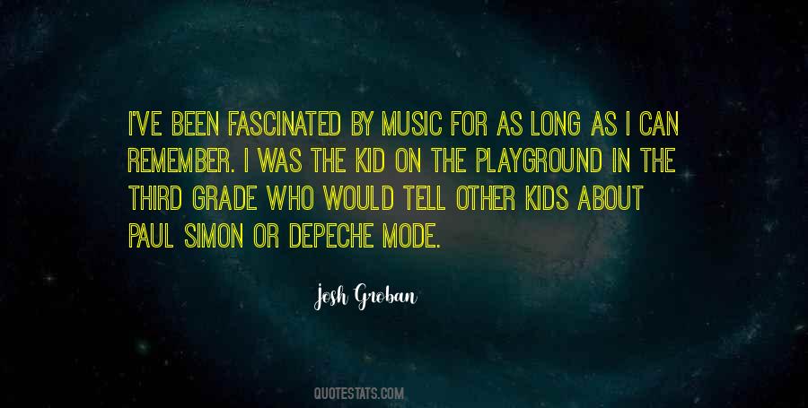 Quotes About Josh Groban #967395