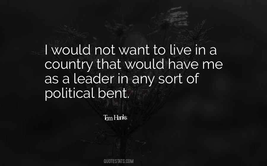 Country Leader Quotes #1742626