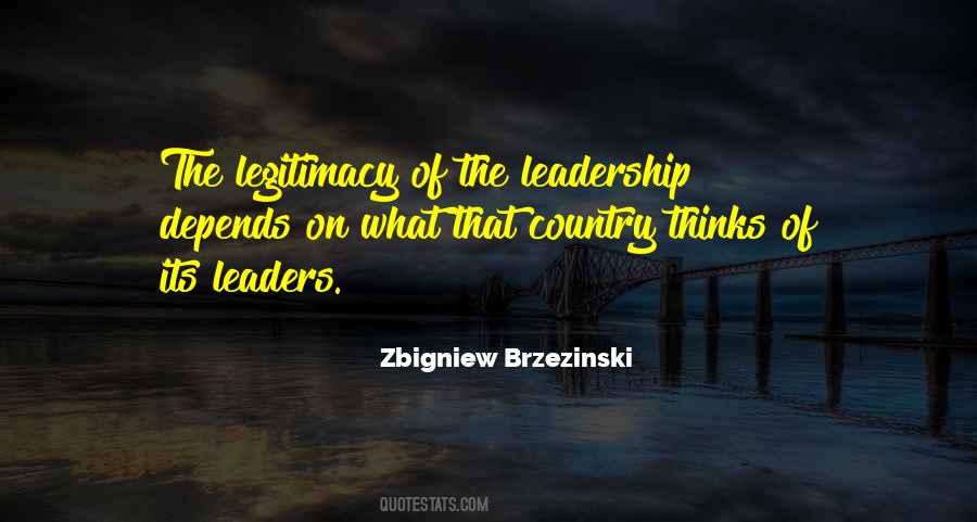 Country Leader Quotes #877859