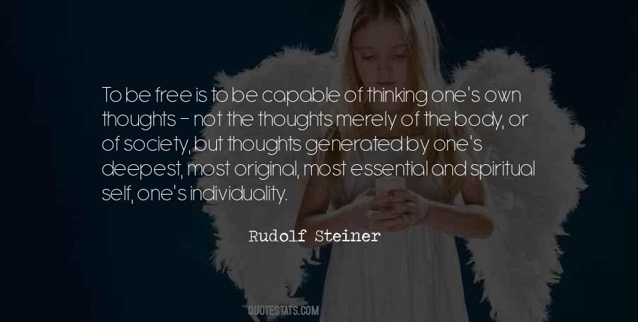 Spiritual Thinking Quotes #1452053