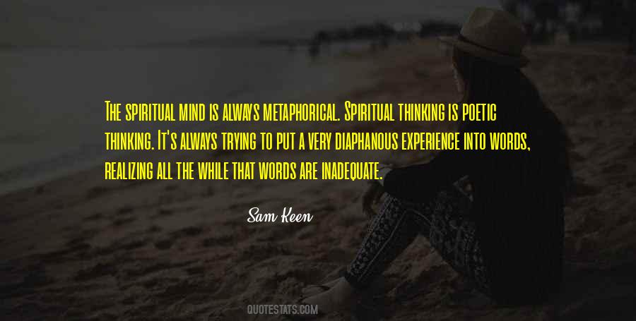 Spiritual Thinking Quotes #374614