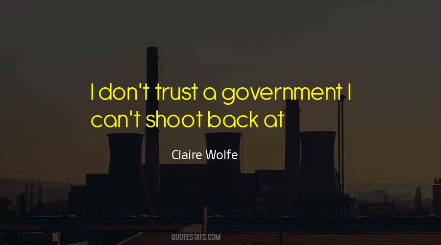 When You Dont Trust Quotes #1845401